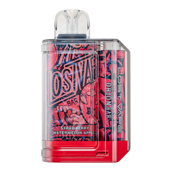 Strawberry Watermelon Apple Lost Vape Orion Bar 7500 - Black Coral